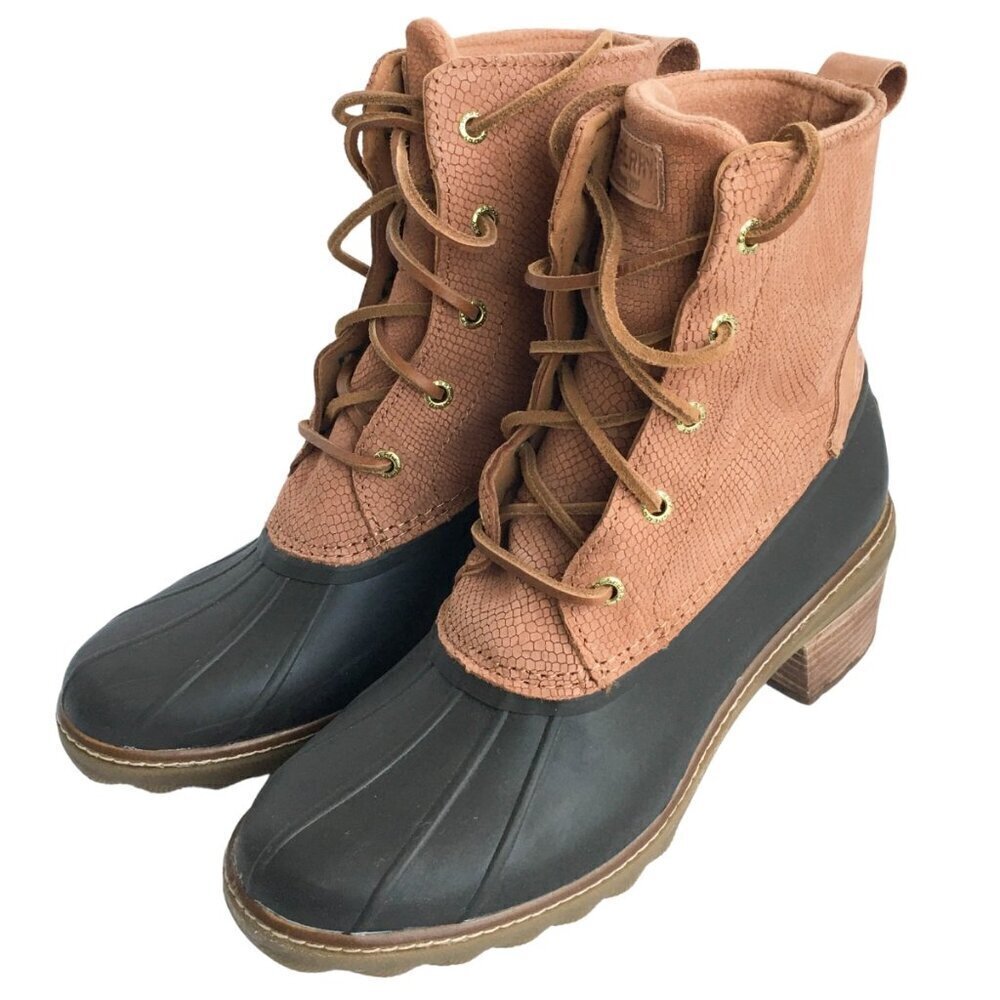 Sperry Saltwater Heel Snow Boot - Size 9